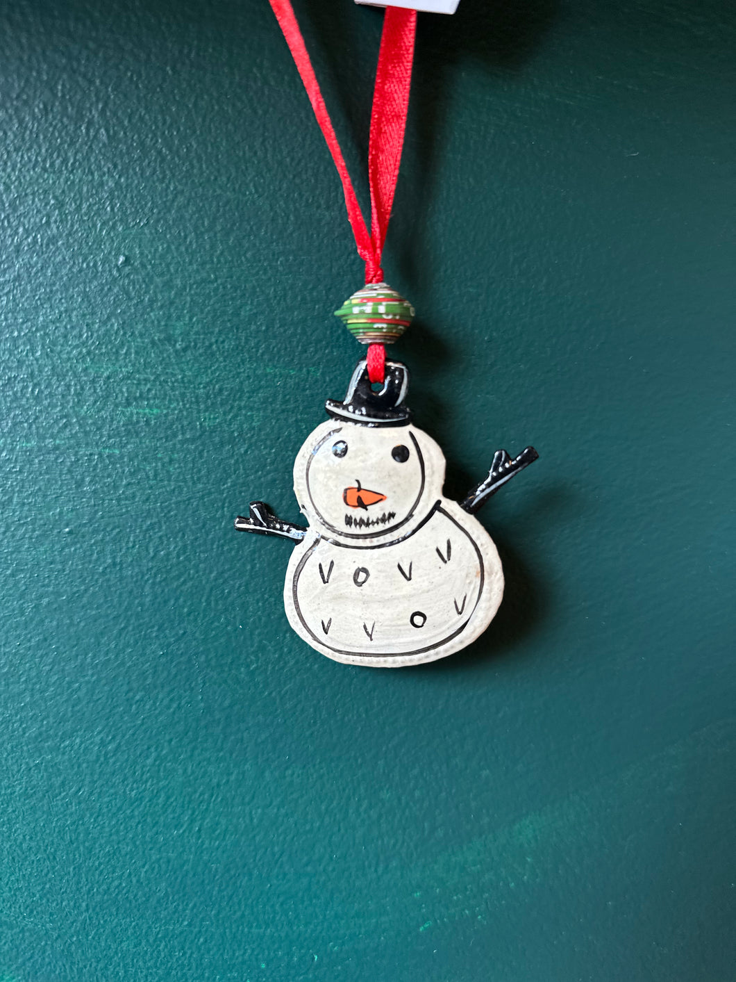 Leoness Snowman ornament