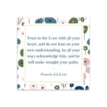 Load image into Gallery viewer, Trust in the Lord - Scripture Static Cling
