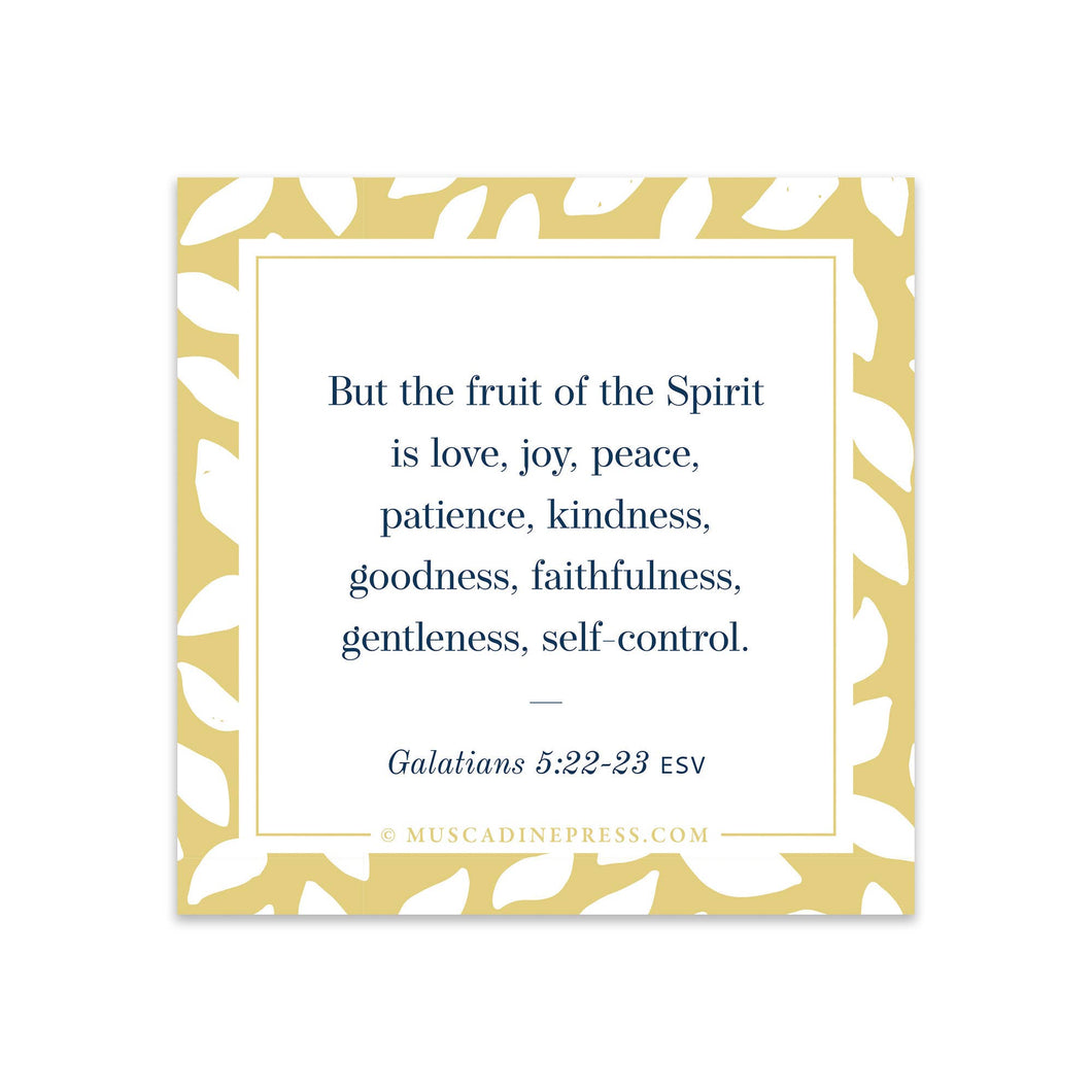 Fruit of the Spirit - Scripture Static Cling