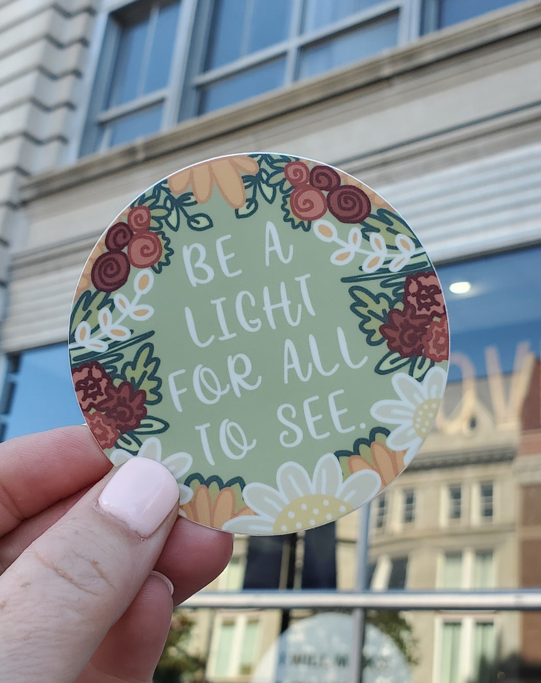 Be a light Sticker