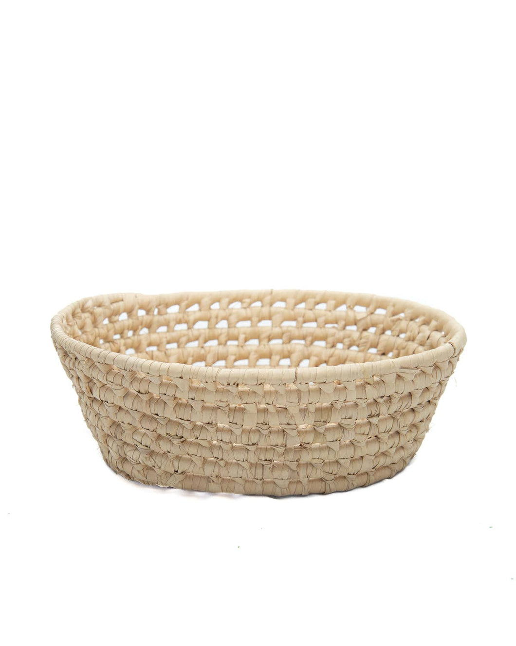 Small Oval Latania Palm Basket