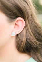 Load image into Gallery viewer, Brown Trio Geometric Post Earring Set
