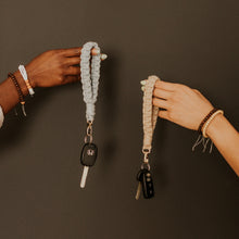 Load image into Gallery viewer, Macrame Keychain Wristlet
