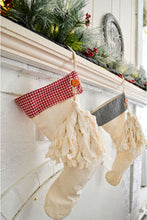 Load image into Gallery viewer, Christmas Stocking with Tassel
