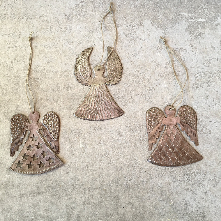 Metal Angel Ornament